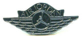 Black & Silver Air Jordan Jumpman Wing Logo Lapel Pin