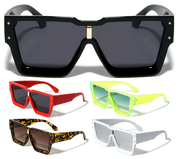 Oversized Thick Bold Square Trendy Sunglasses