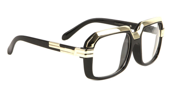 Gazelle Deluxe Square Luxury Retro Hip Hop Sunglasses