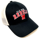 NCAA Football Falcon Adjustable Mesh Trucker Curved Bill Snapback Hat