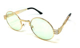 Classic Oval Luxury John Lennon Steampunk Sunglasses