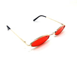 Slim Elliptical Oval Luxury Hippie Classic Sunglasses