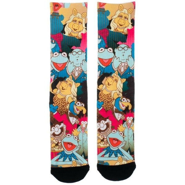 Disney The Muppets Premium Sublimated All Over Print Crew Socks