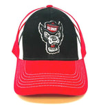 North Carolina NC State University Wolfpack Logo Curved Bill Adjustable Hat