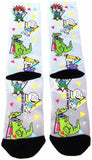 Nickelodeon Tommy Angelica Chucky Reptar Premium Sublimated Crew Socks