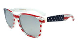 USA American Flag Stars & Stripes Patriotic Square Sunglasses