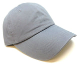 Solid Plain Blank Cotton Twill Adjustable Curved Bill Dad Hat