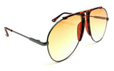 Vegas Classic Outdoorsman Retro Pilot Shield Aviator Sunglasses