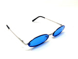 Slim Rimless Classic Oval Round Lennon Luxury Sunglasses