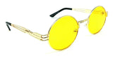 Oversized Round Oval Luxury John Lennon Steampunk Sunglasses