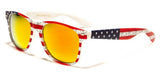 USA American Flag Stars & Stripes Patriotic Square Sunglasses
