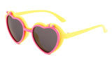 Kids Youth Girls Heart Shaped Cute Flip Up Sunglasses