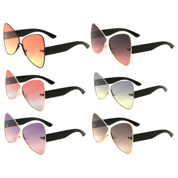 Butterfly XL Oversized Women's Cat Eye Luxury Sunglasses
