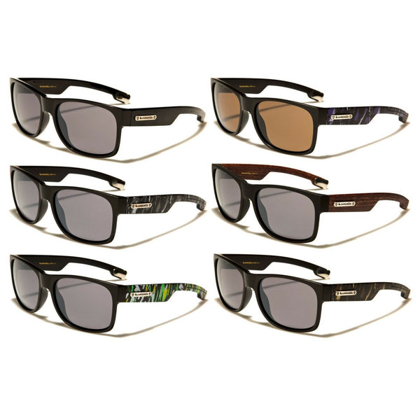 Biohazard Square Abstract Classic Sport Sunglasses