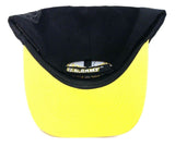 United States Army Black & Yellow Text Logo Adjustable Hat