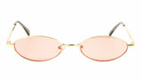 Slim Round Oval Hippie Classic Casual Sunglasses