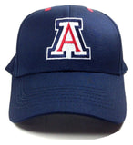 University Of Arizona Wildcats Logo Blue MVP Curved Bill Adjustable Hat