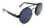 Elegant Round Circle Floating Lenses Luxury Steampunk Sunglasses