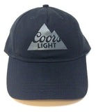 Black Coors Light Beer Classic Slouch Adjustable Hat
