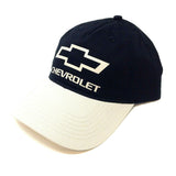 Chevrolet Black Bow Tie Logo Adjustable Curved Bill Hat