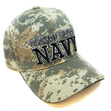 United States Navy Digital Camo 3D Text Logo Adjustable Hat