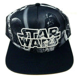 Star Wars A New Hope Black & White Sublimated Snapback