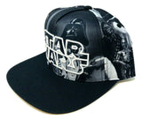 Star Wars A New Hope Black & White Sublimated Snapback