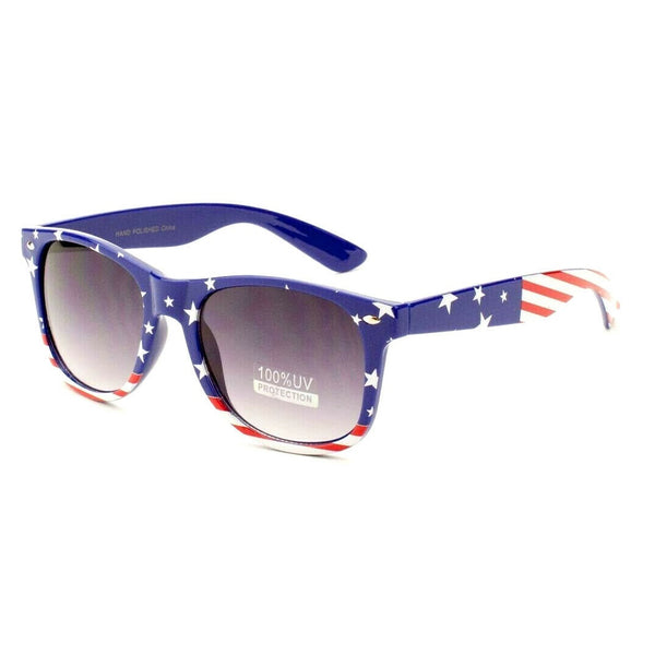 USA Flag Stars & Stripes Patriotic Classic Square Sunglasses