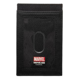 Marvel Comics Deadpool Metal Badge Face Logo Front Pocket Card Holder Mens Wallet