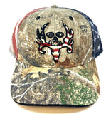 Realtree Bone Collector Americana Camo USA Mesh Trucker Snapback Hat