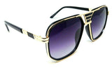 Gazelle Savage Square Luxury Hip Hop Aviator Sunglasses