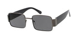 Slim Rectangular Square Luxury Aviator Sunglasses