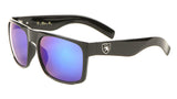 Khan Square Retro Classic Flat Top Sport Sunglasses