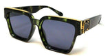 Monarch Oversized Thick Square Luxury Sunglasses