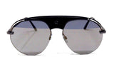 Star Brow Bar Semi Rimless Luxury Pilot Aviator Sunglasses