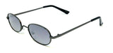 Slim Metal Oval Classic Casual Retro Sunglasses