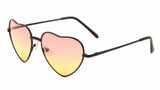 Heart Shaped Lolita Womens Retro Aviator Designer Sunglasses