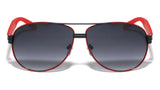 Khan Classic Retro Sport Aviator Sunglasses