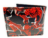 Marvel Comics Amazing Spider-Man Sublimated Graphic Print PU Faux Leather Men's Bifold Wallet