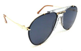 Luxury Turbo Aviator Sunglasses w/ Floating Lenses